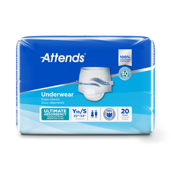 Attends Underwear, Ultimate, Small - 80/case (APUS Health & Beauty Health Care Incontinence Aids) photo