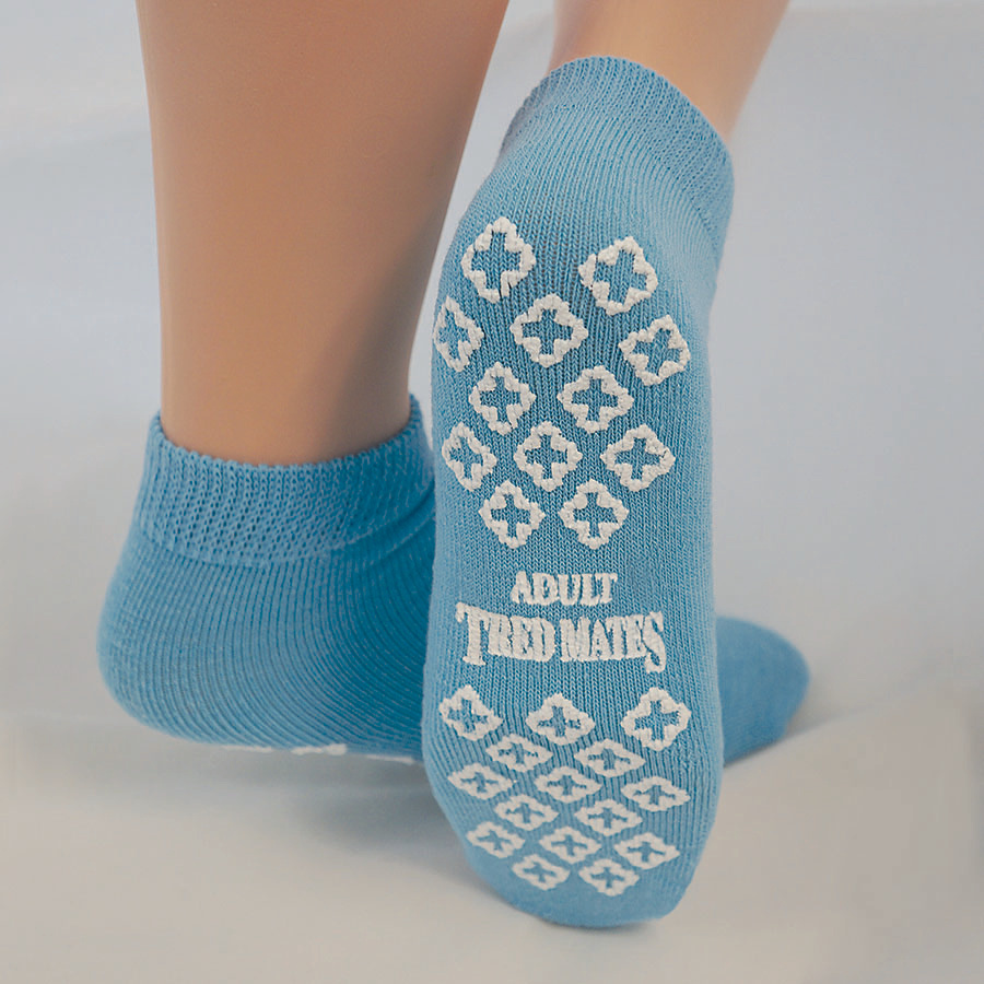 Slipper Socks, Non-Skid, Large, 3/pack (TMSOCKLB3) photo