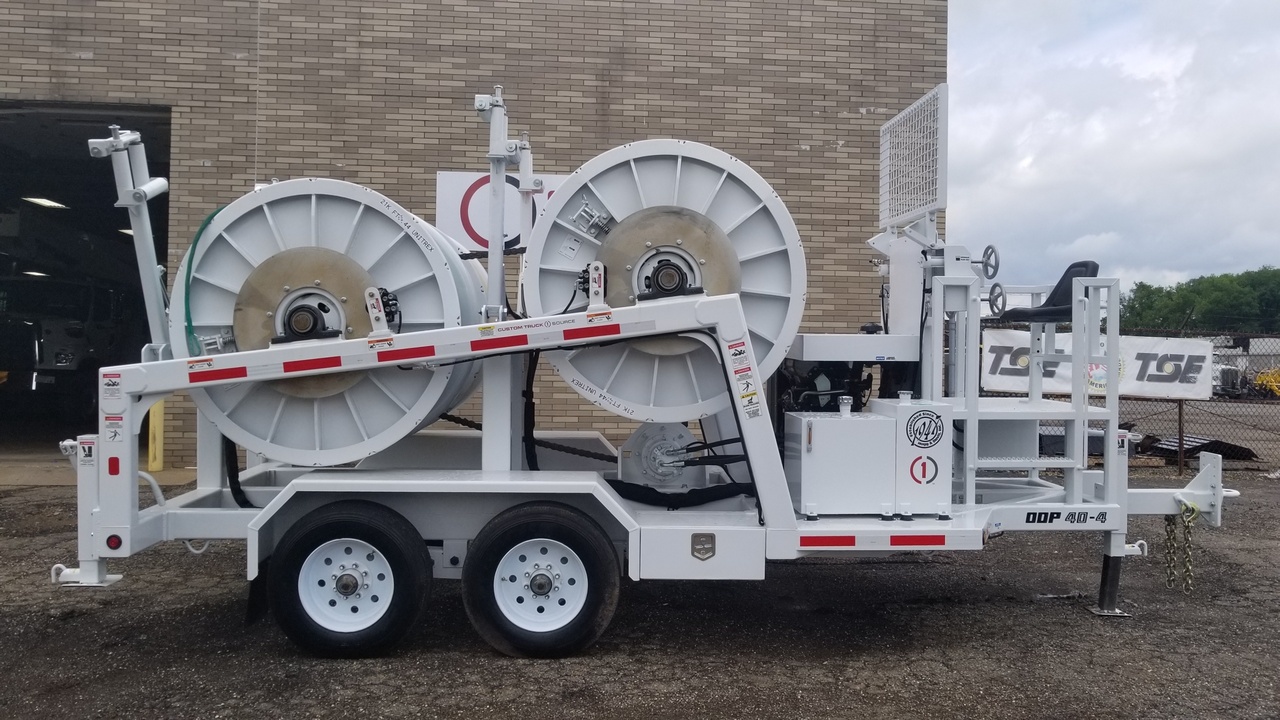 4,000 lbs Four Drum Puller Rental Custom Truck One Source