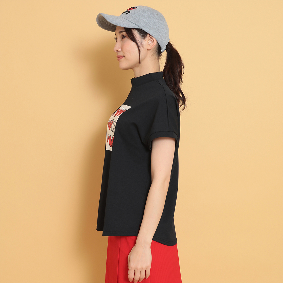 Callaway LOVE CALL AWAY ハイネックシャツ Amazon.co.jp: [キャロウェイ] レディース 半袖 ハイネック