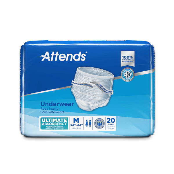 Attends Underwear, Ultimate, Medium - 80/case (APUM Health & Beauty Health Care Incontinence Aids) photo