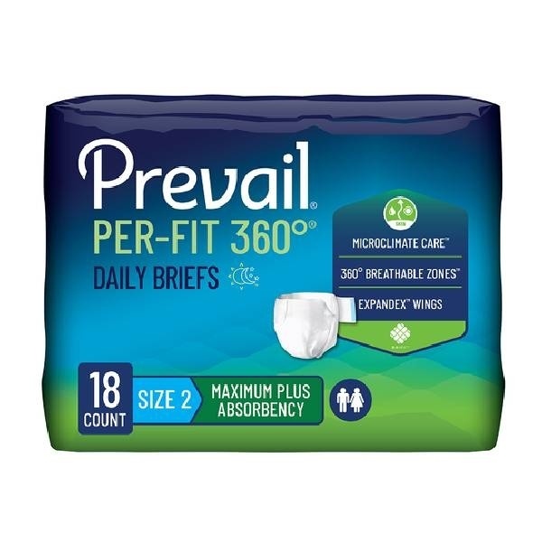 Prevail Per-Fit 360 Brief, Large - 72/case