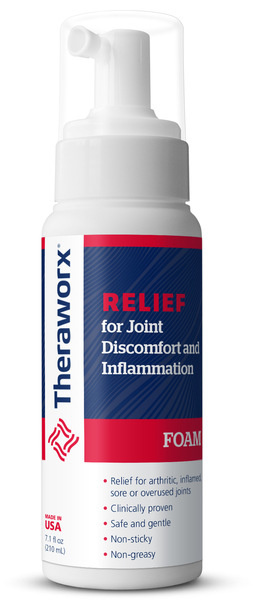 Theraworx for Joint Relief Foam, 7.1oz, 3 pack (TXJDI3) photo