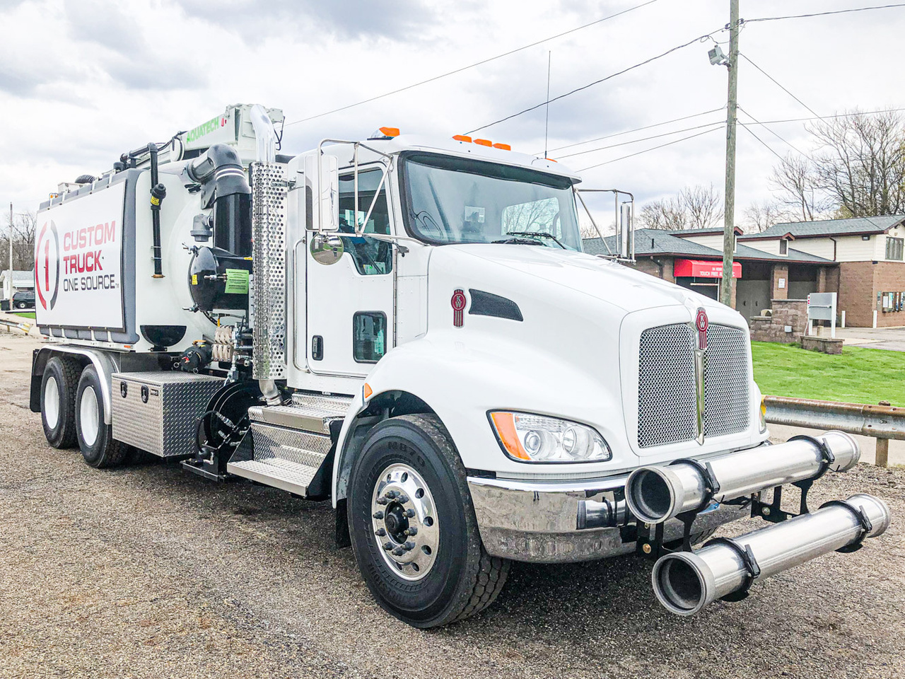 2020 Kenworth T370 6x4 Aquatech B10Utility Hydrovac Truck For Sale