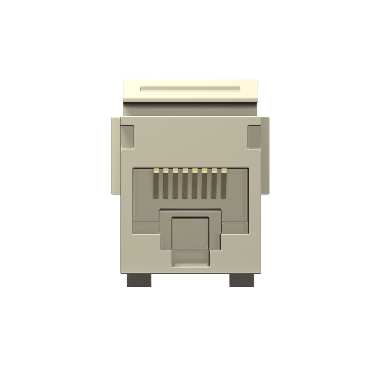 RJ-45 Female Front 