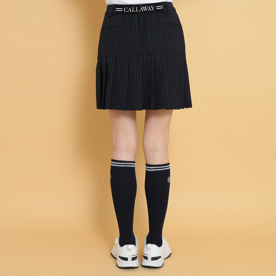 ピンストライププリーツスカート (WOMENS) ピンストライププリーツスカート (WOMENS)