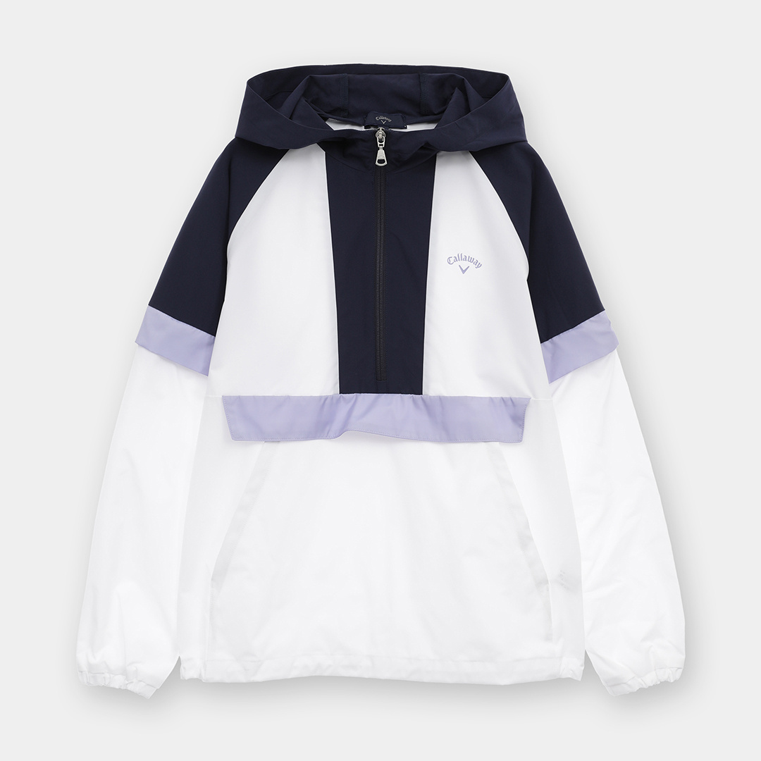 Callaway 2WAY ハーフジップアップ パーカー ブルゾン ジャケット 2WAYハーフジップフーディーブルゾン (WOMENS)
