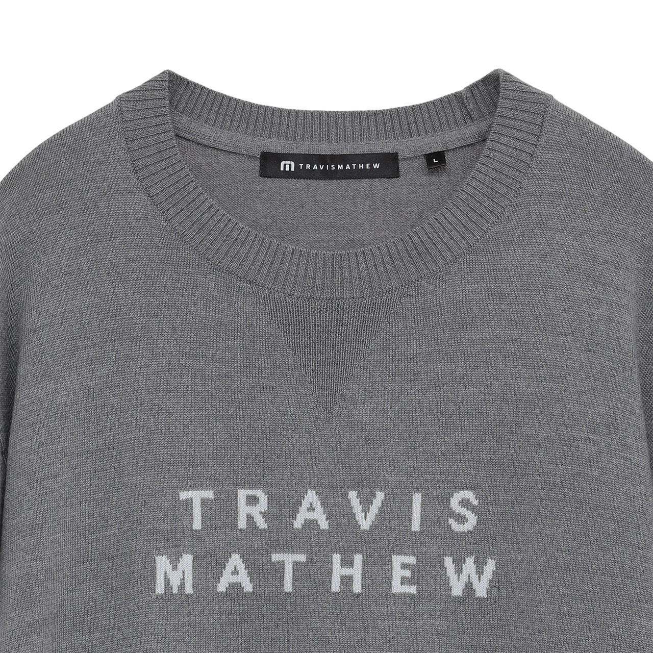 新品未使用！travisMathew グレー セーター Lサイズ トラヴィスマシュー（Travis Mathew）（メンズ）ゴルフウェア 保温