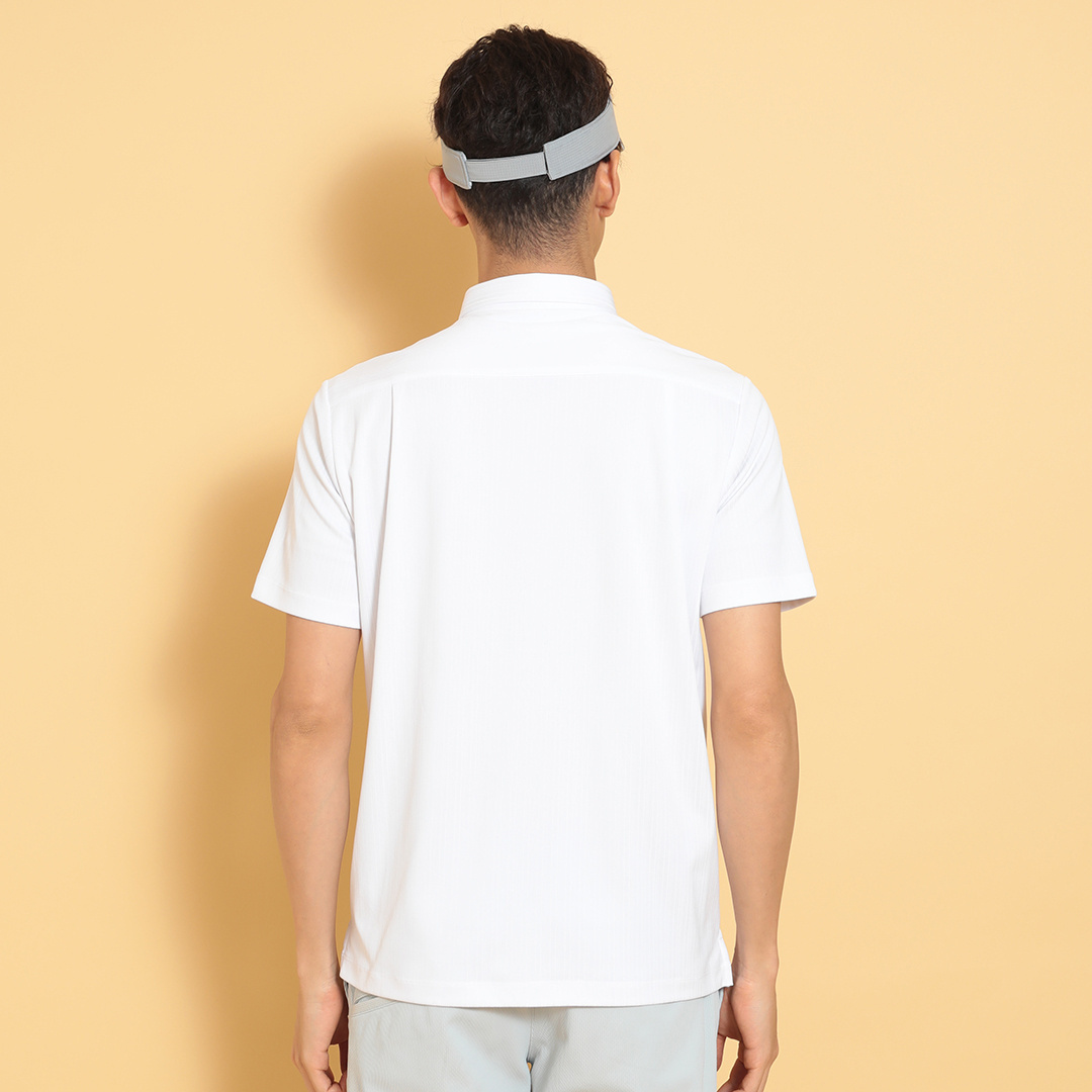 ストライプジャカードシャツ (MENS)