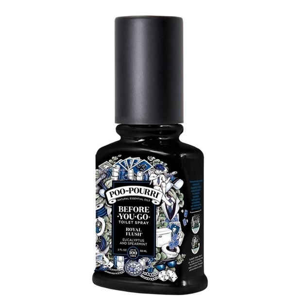 Poo-Pourri Toilet Spray, 2oz, Royal Flush, 6/pack (PPRYLF6) photo
