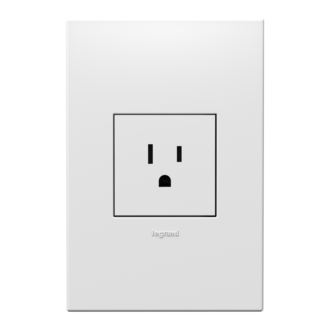 Adorne Single Outlet (White)
