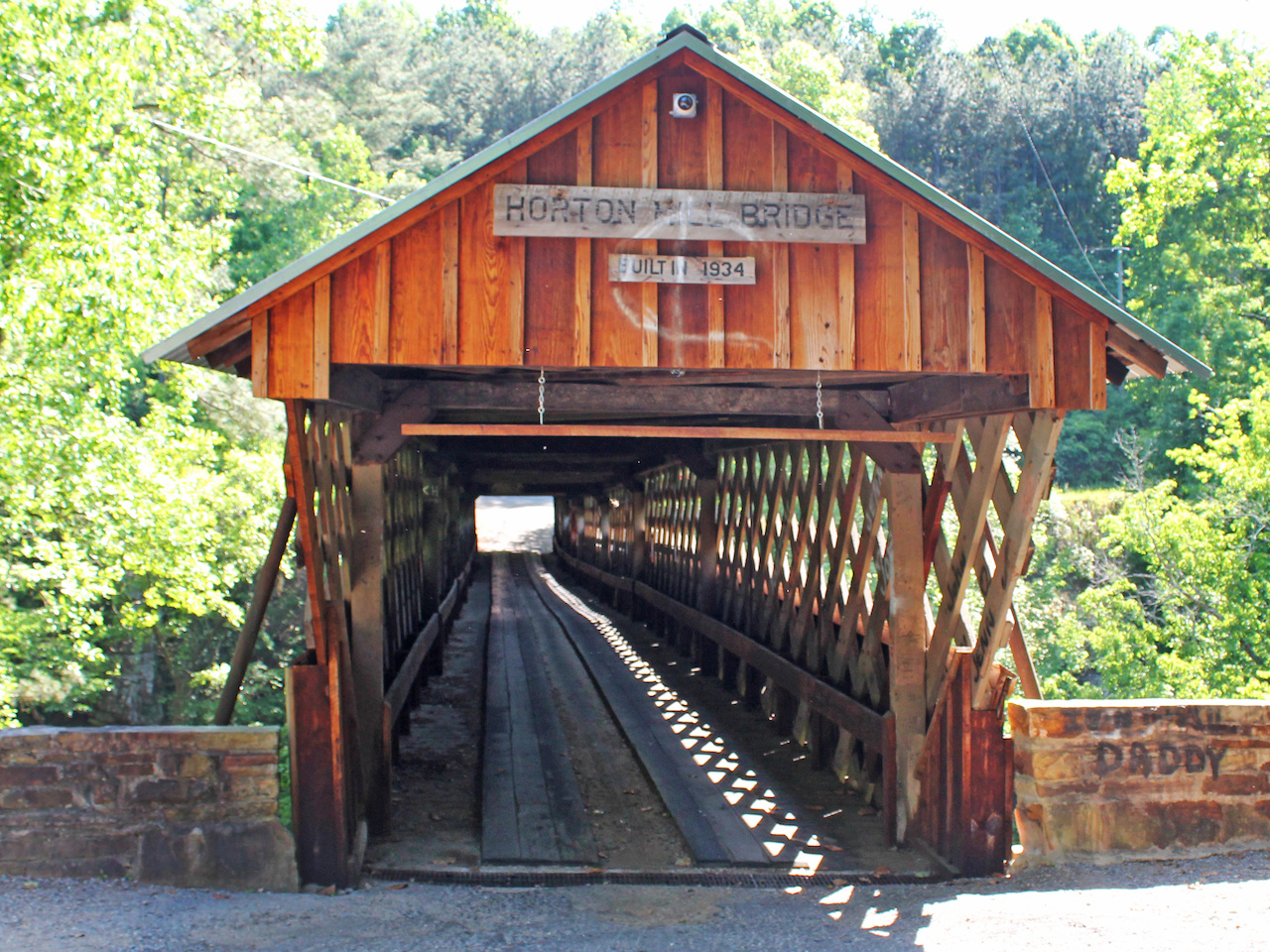 Foreman Zelma C. Tidwell was instrumental in the constrution of three other historic bridges in Blount County — Easley, Nectar and Swann. Foreman Zelma C. Tidwell was instrumental in the constrution of three other historic bridges in Blount County — Easley, Nectar and Swann.