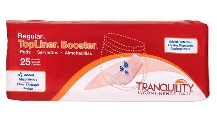 Tranquility TopLiner Booster Pads, Regular, 200/case (TBPL Health & Beauty Health Care Incontinence Aids) photo