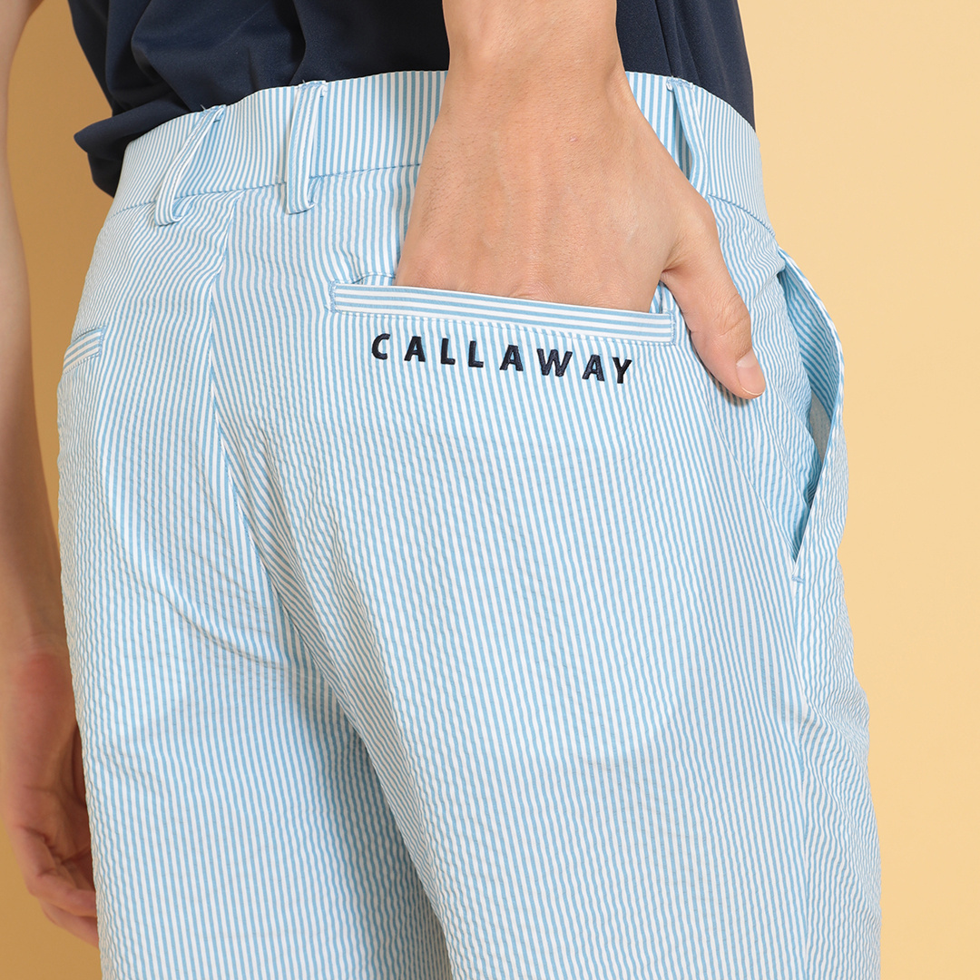 2WAYストレッチシアサッカーショートパンツ (MENS)