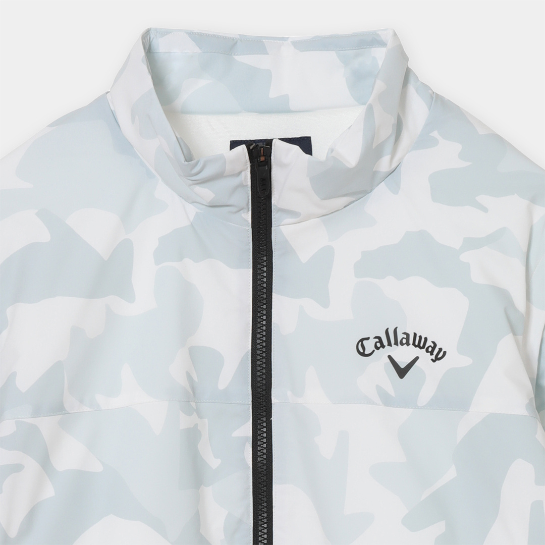 ポリエステルリップ2WAY撥水中綿ブルゾン (MENS)