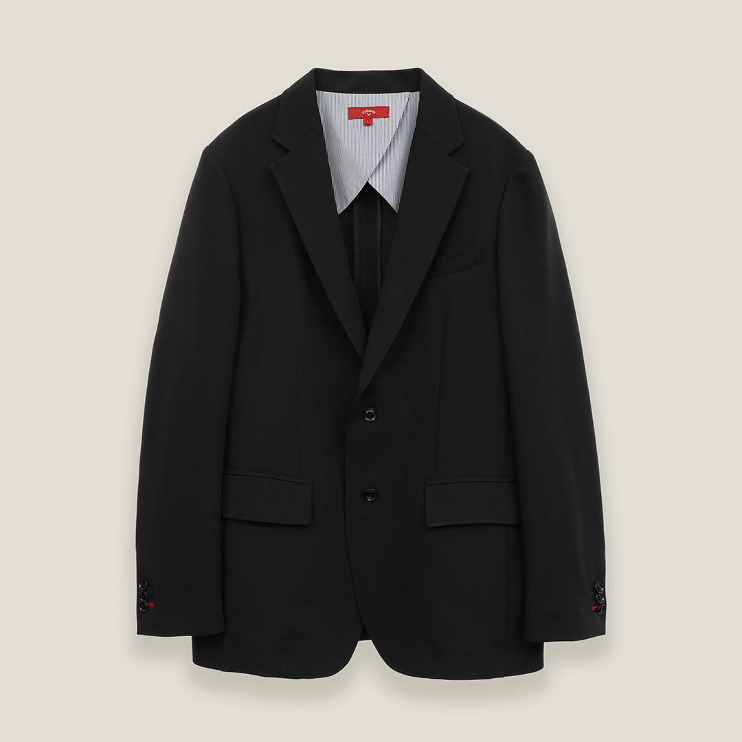 強撚タッチ2重織ジャケット (MENS)