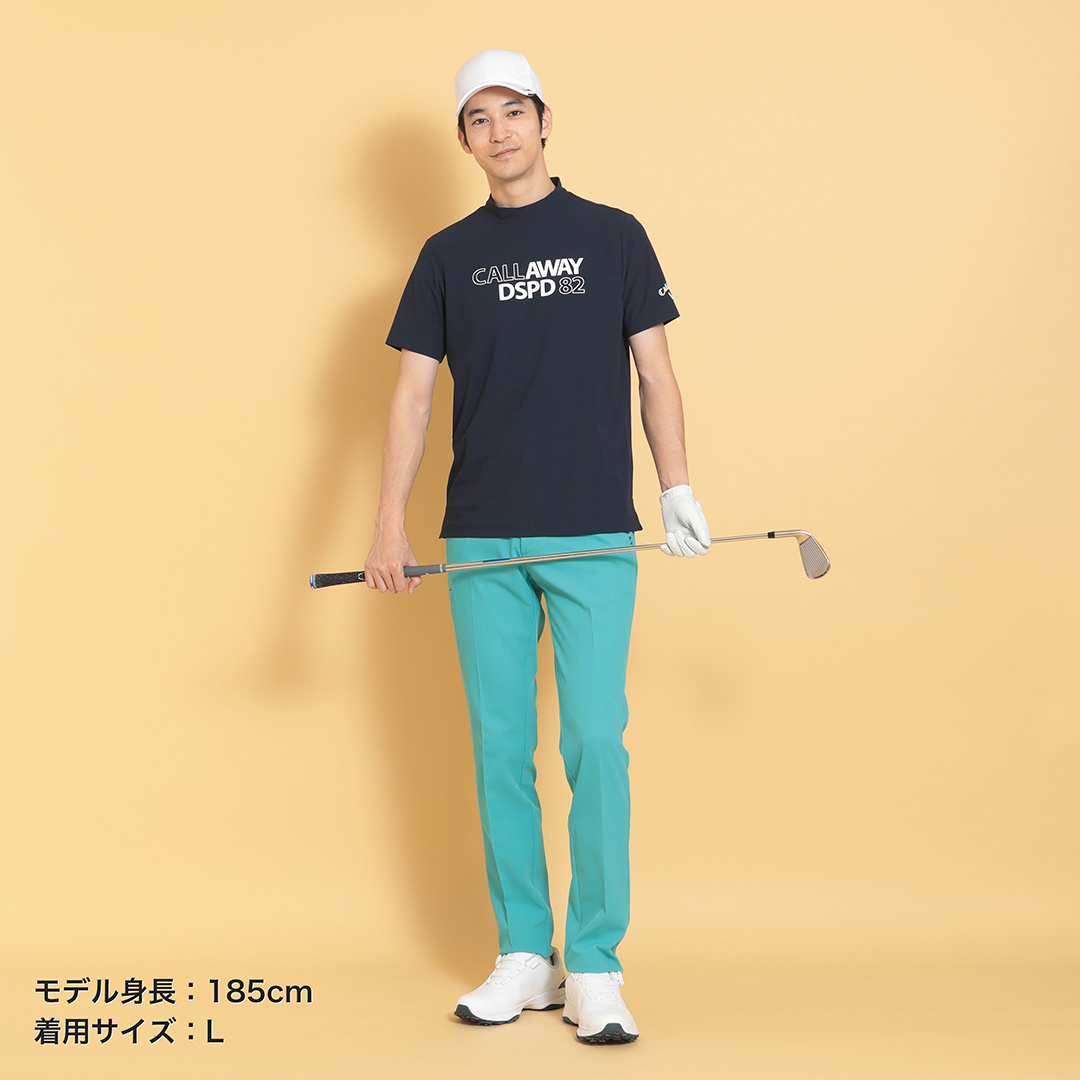 2WAYストレッチピケテーパードパンツ (MENS)