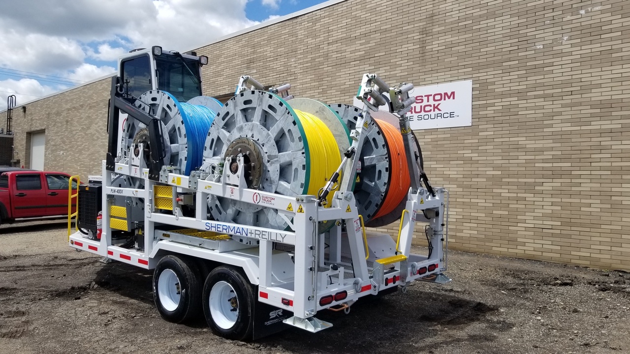 4,000 lbs Four Drum Puller Rental Custom Truck One Source