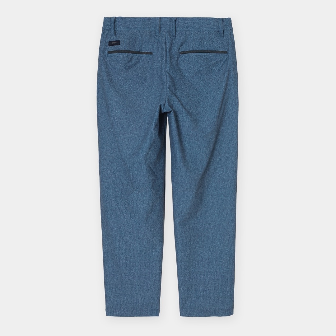 3℃かざあなメッシュシャンブレー柄パンツ (MENS)