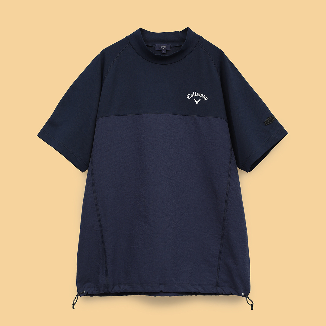 オニカノコ＆ドットエアモックネックシャツ (MENS)