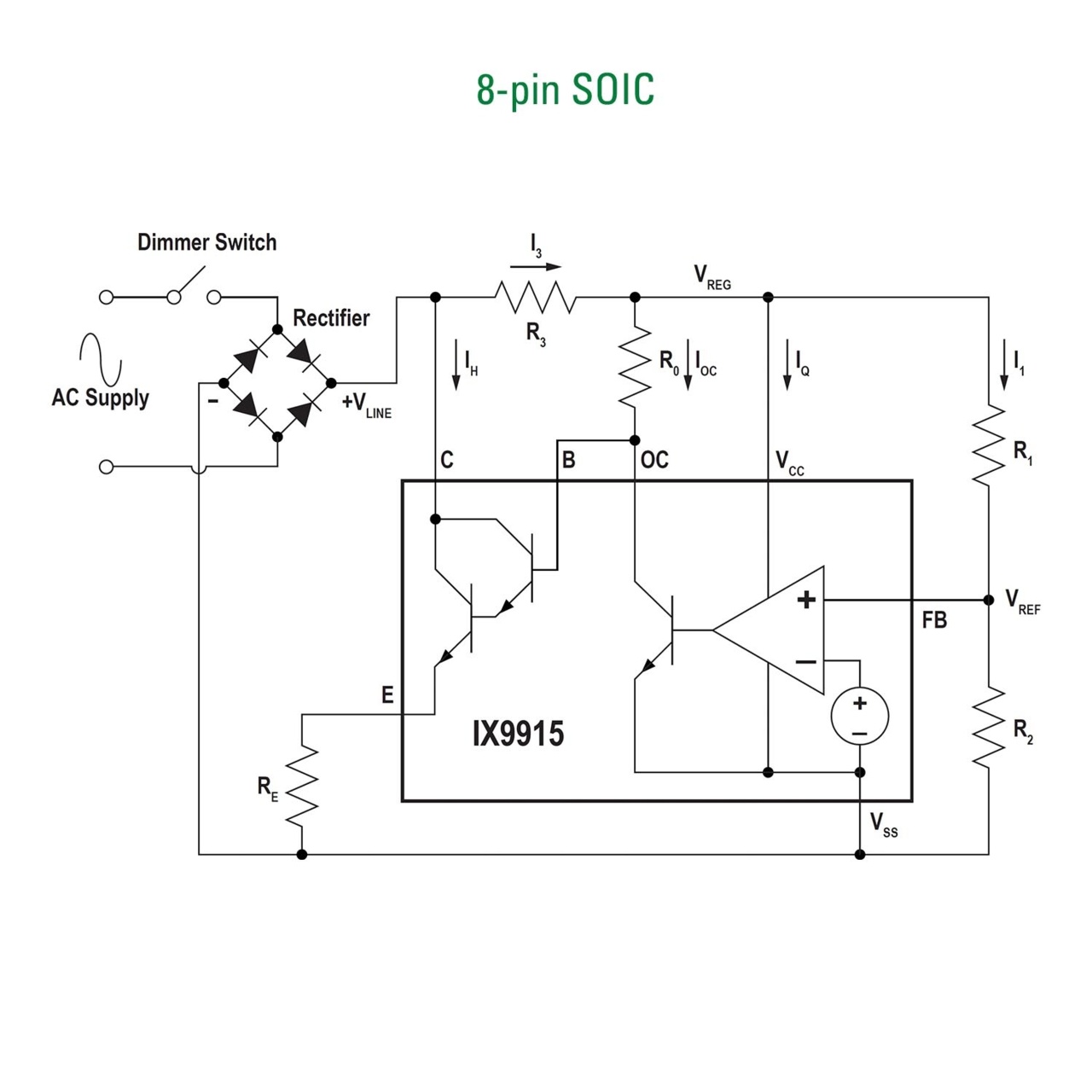 Error Amplifier with High Voltage Darlington