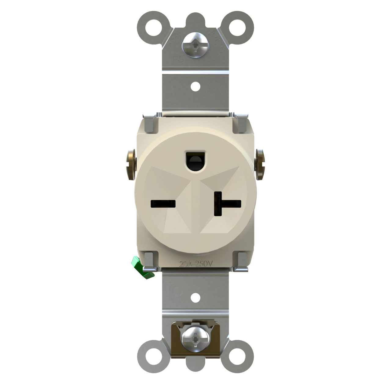 Product image for PAS TR5871LA TR SGL REC 20A/250V S+