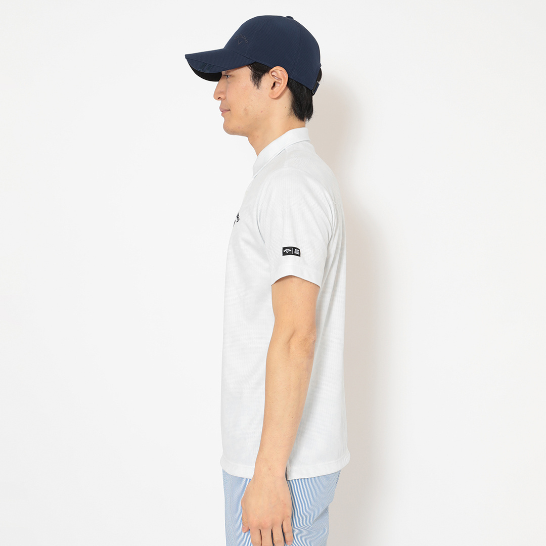 ハニカムメッシュ迷彩柄半袖シャツ (MENS)