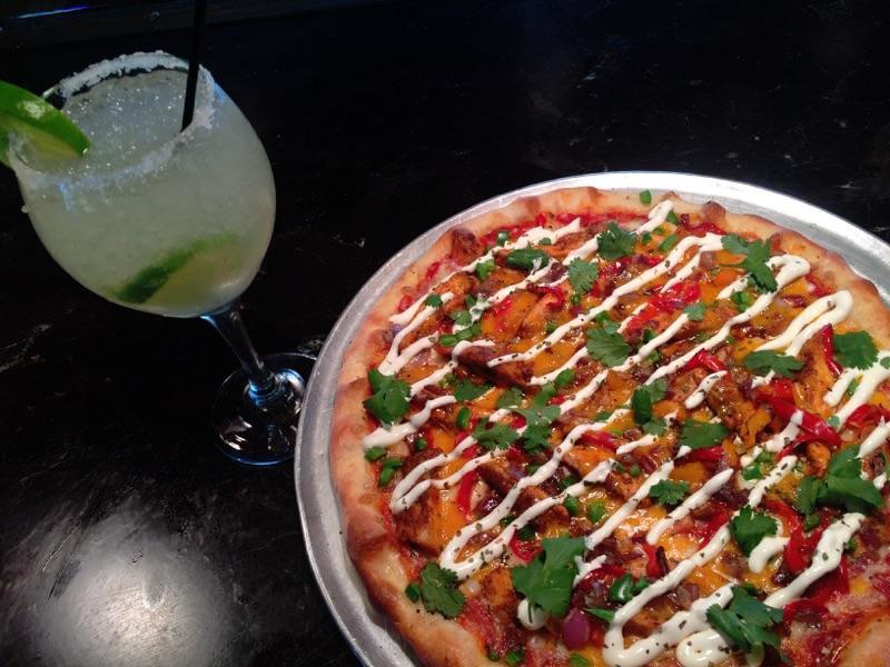 A taco pizza (and margarita!) at Rock 'n' Dough Pizza Company, now open in Germantown. Image| Rock 'n' Dough Facebook page SB-Memphis-New-Restaurants-RocknDough-Taco-Pizza.jpg