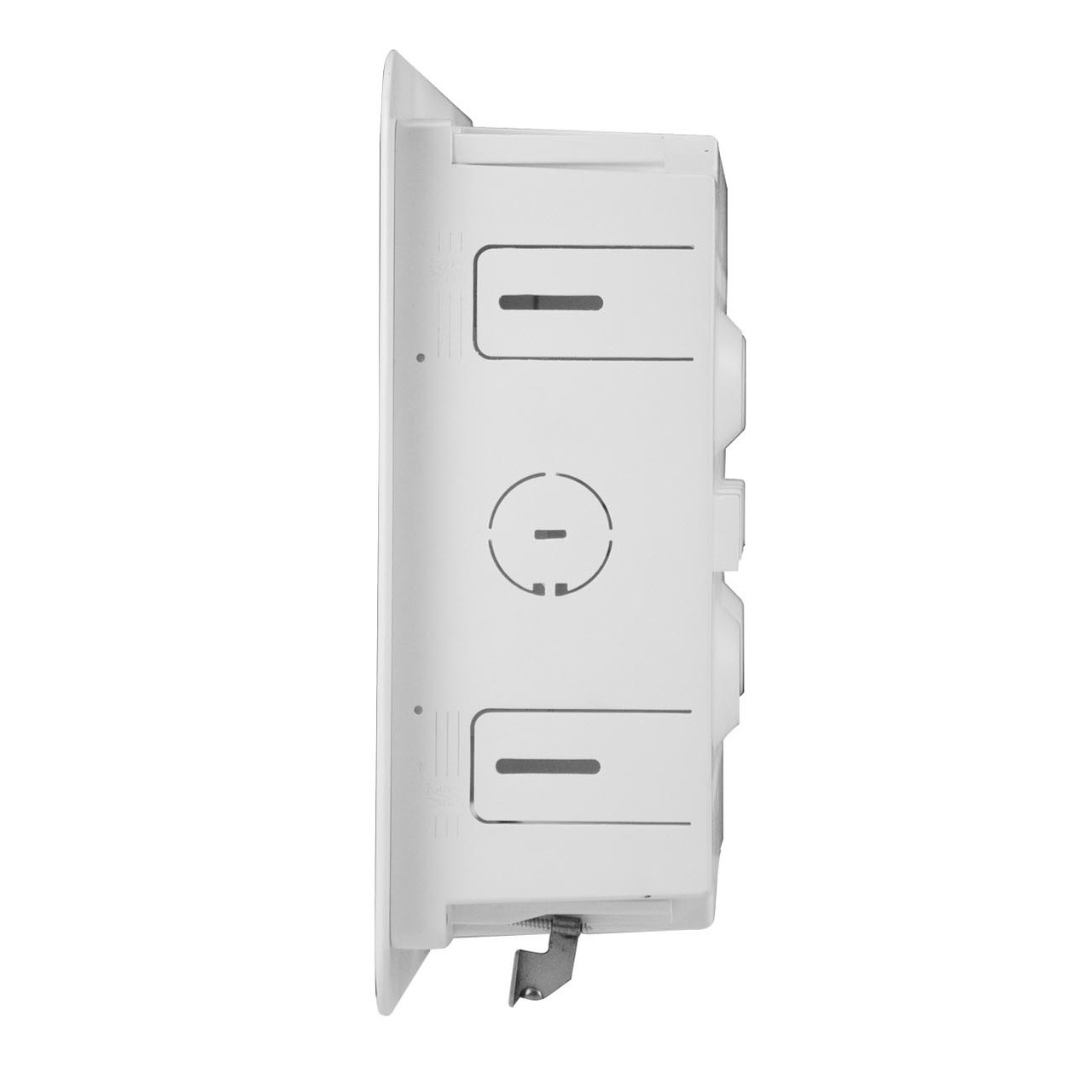Side of the 9" Dual-Purpose In-Wall Enclosure