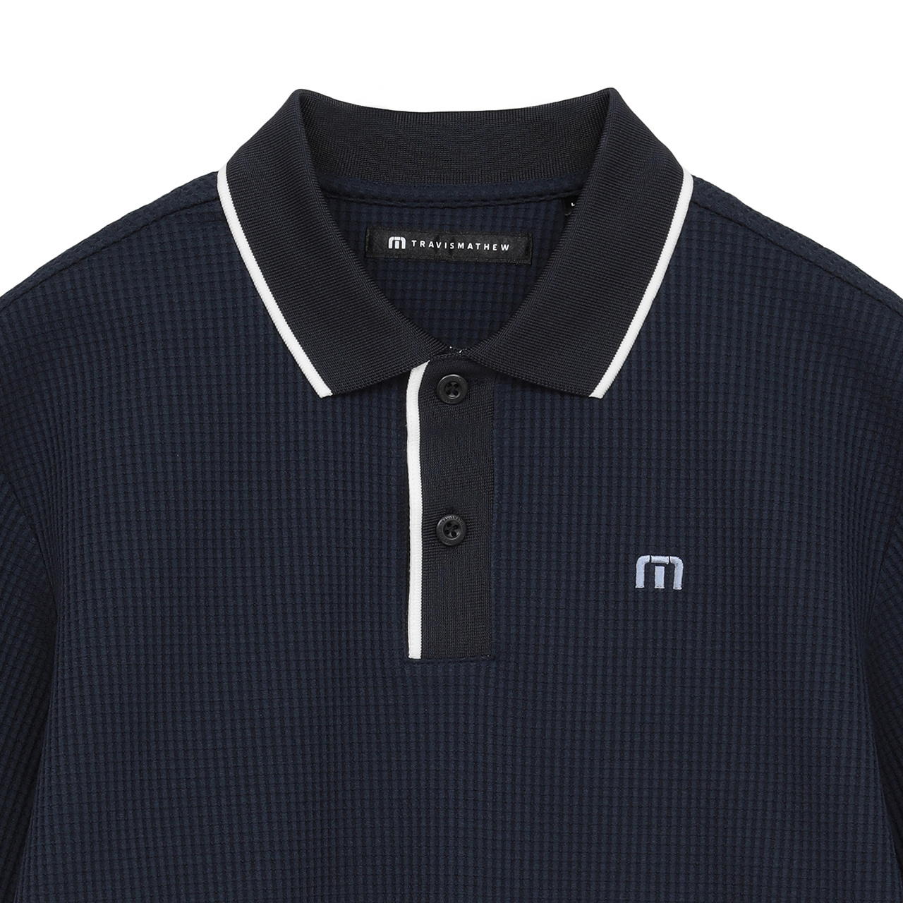 半袖ワッフルポロ(MENS)