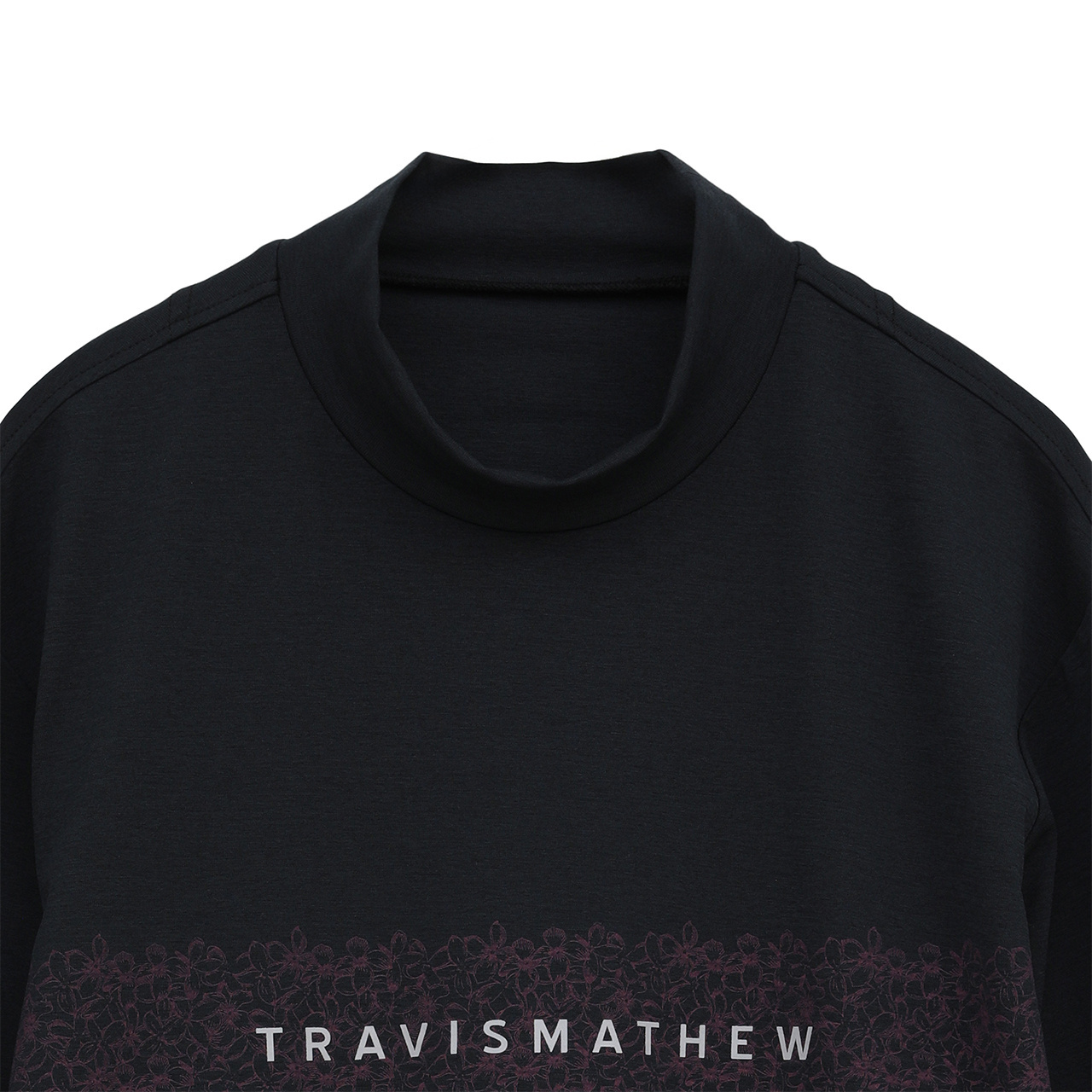 カラット® フラワーチェスト プリント 長袖 モックネック(MENS)