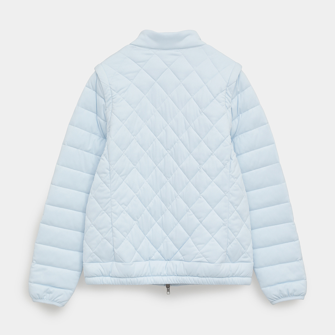 スターストレッチ袖取り外し中綿ブルゾン (WOMENS)