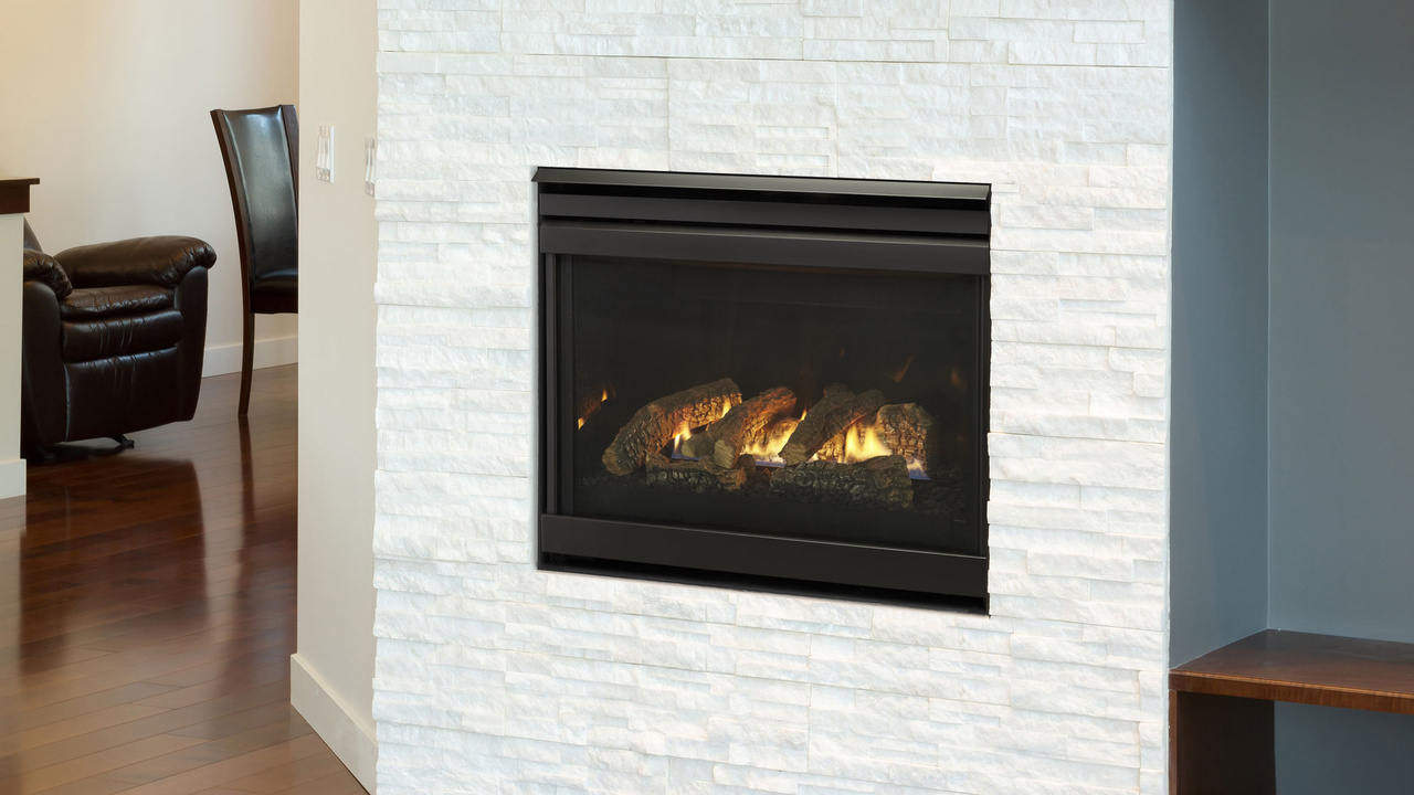 SlimLine Fusion Series Indoor Gas Fireplace Heat & Glo