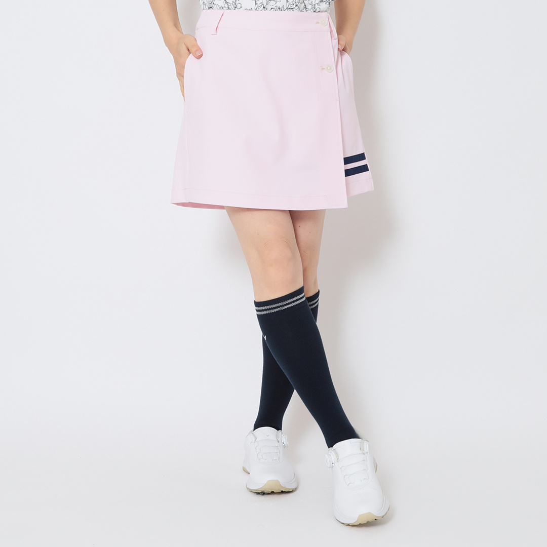 ドビーストレッチキュロットスカート (WOMENS)
