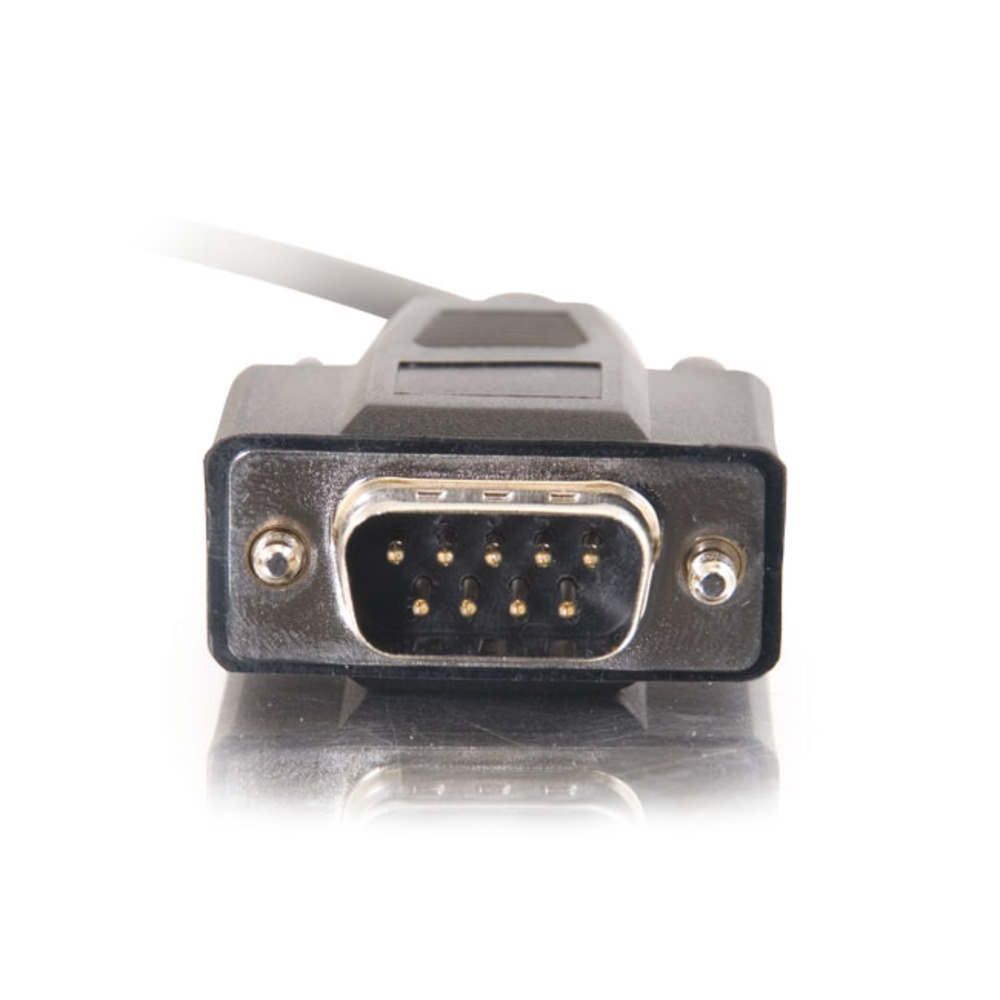 DB9 M/M Serial RS232 Cable - Black