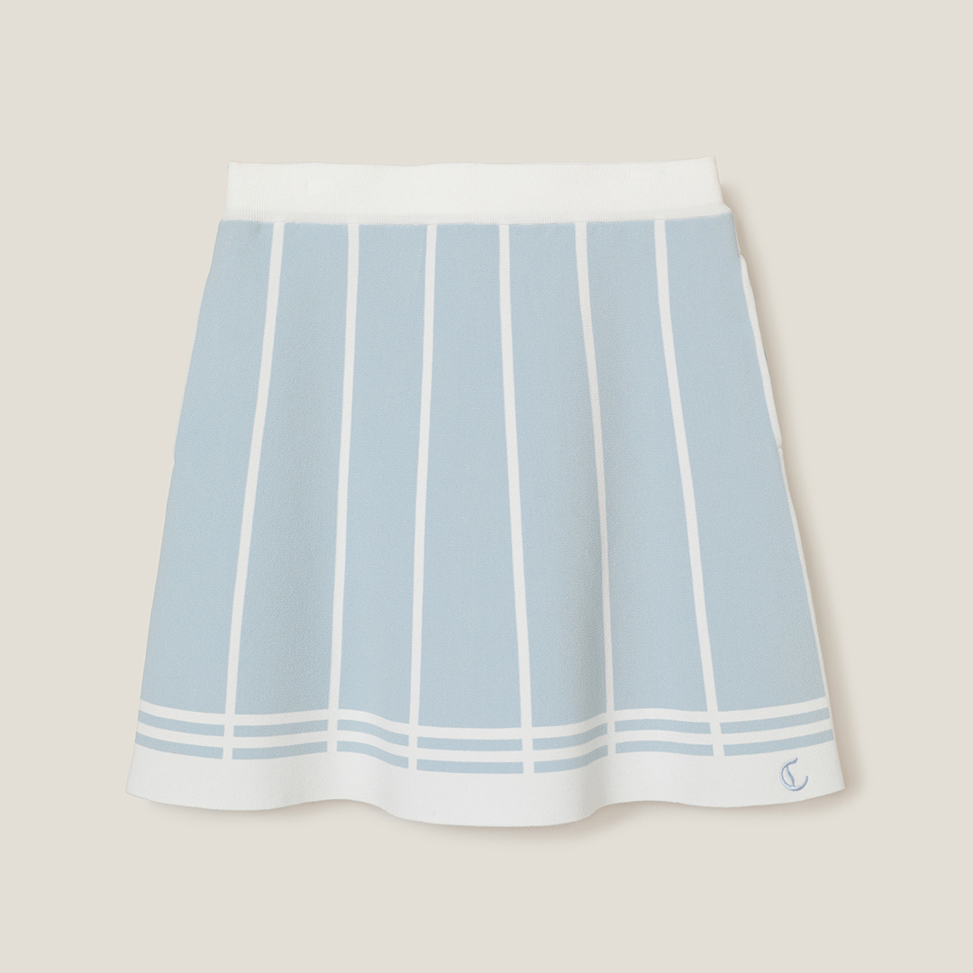 ハイゲージニットジャカードニットスカート (WOMENS)