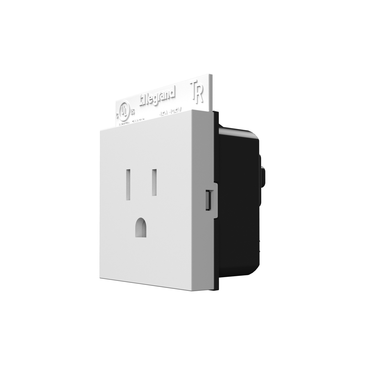 Adorne Single Outlet (White)