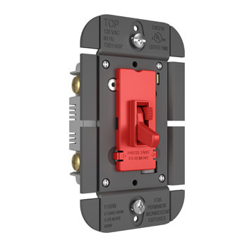 Product image for P&S TSD1103PRED TOGGLE SLIDE DIM IN
