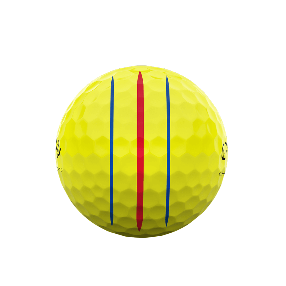 CHROME SOFT トリプル・トラック イエロー ボール