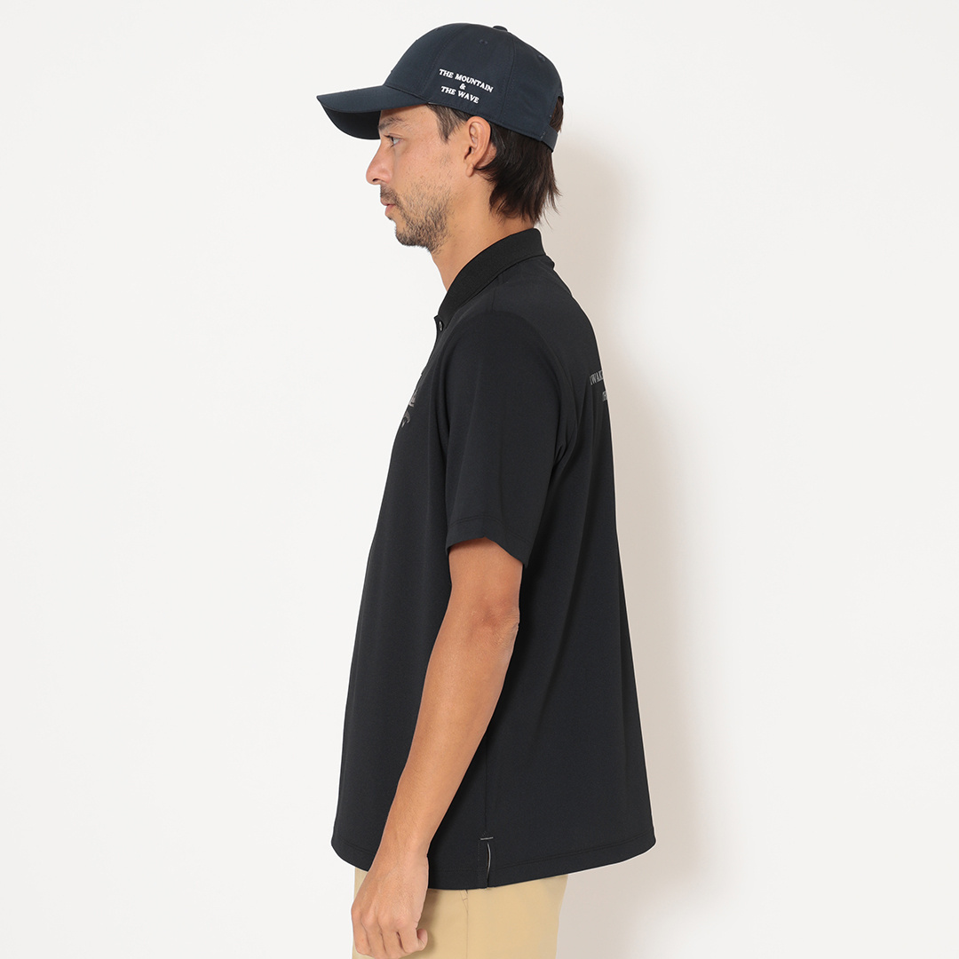 QUIKSILVERコラボ/バックロゴ半袖ポロシャツ (MENS)