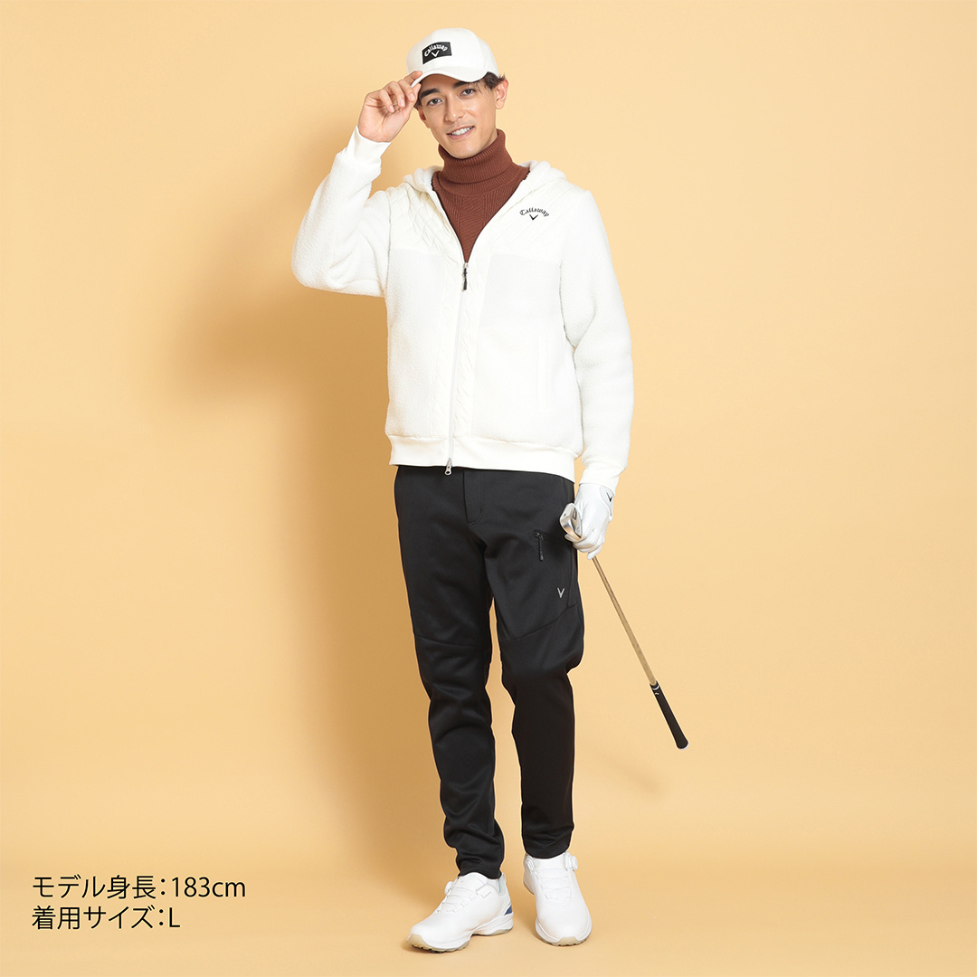 畦編みタートルネックニット ※4Lサイズあり (MENS)