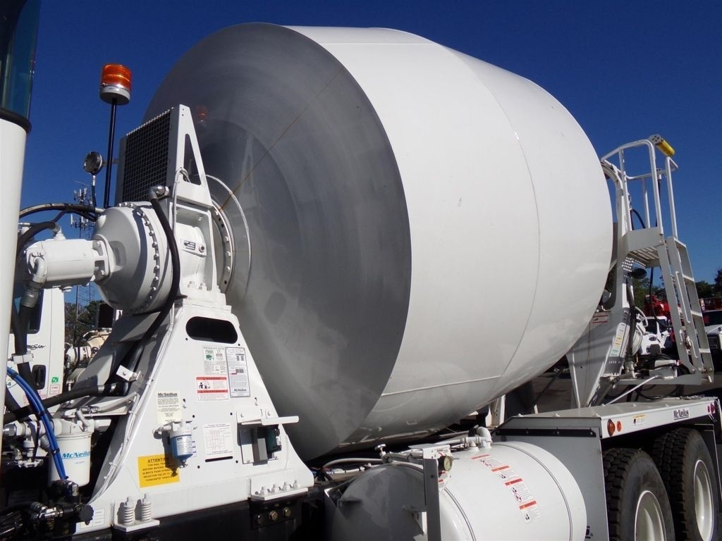 11 cu yds HiRail Concrete Truck Rental Custom Truck One Source