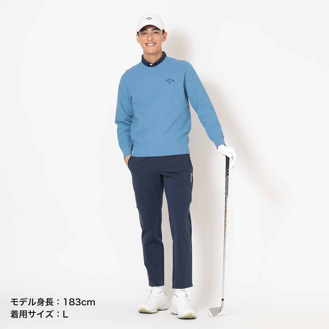 未使用 Callaway 8WAYストレッチ セットアップ タテ・ヨコ・ナナメ、全方向に伸びる8WAYストレッチのゴルフウェア
