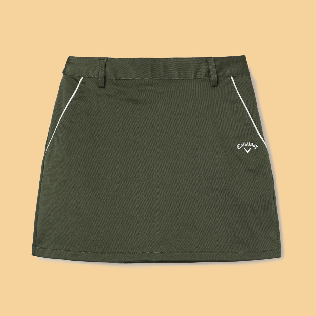 8WAYストレッチ 撥水ニットピケスカート (WOMENS)