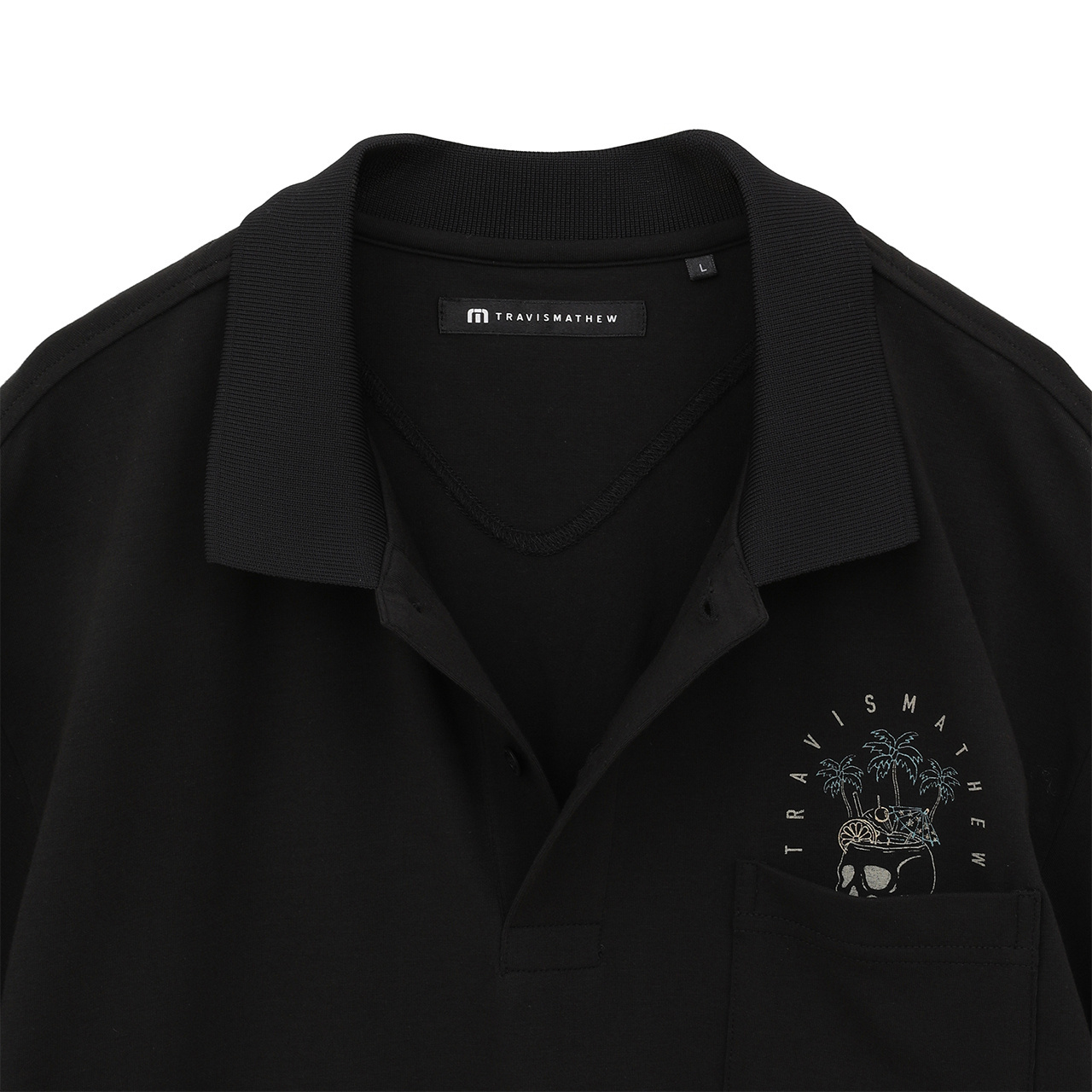 バックプリント リラックス半袖ポロ(MENS)