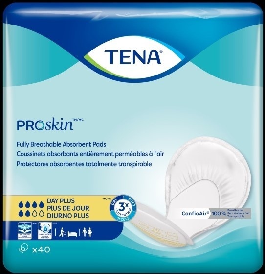 TENA ProSkin Day Plus Pad - 40/bag (PEPT Health & Beauty Health Care Incontinence Aids) photo