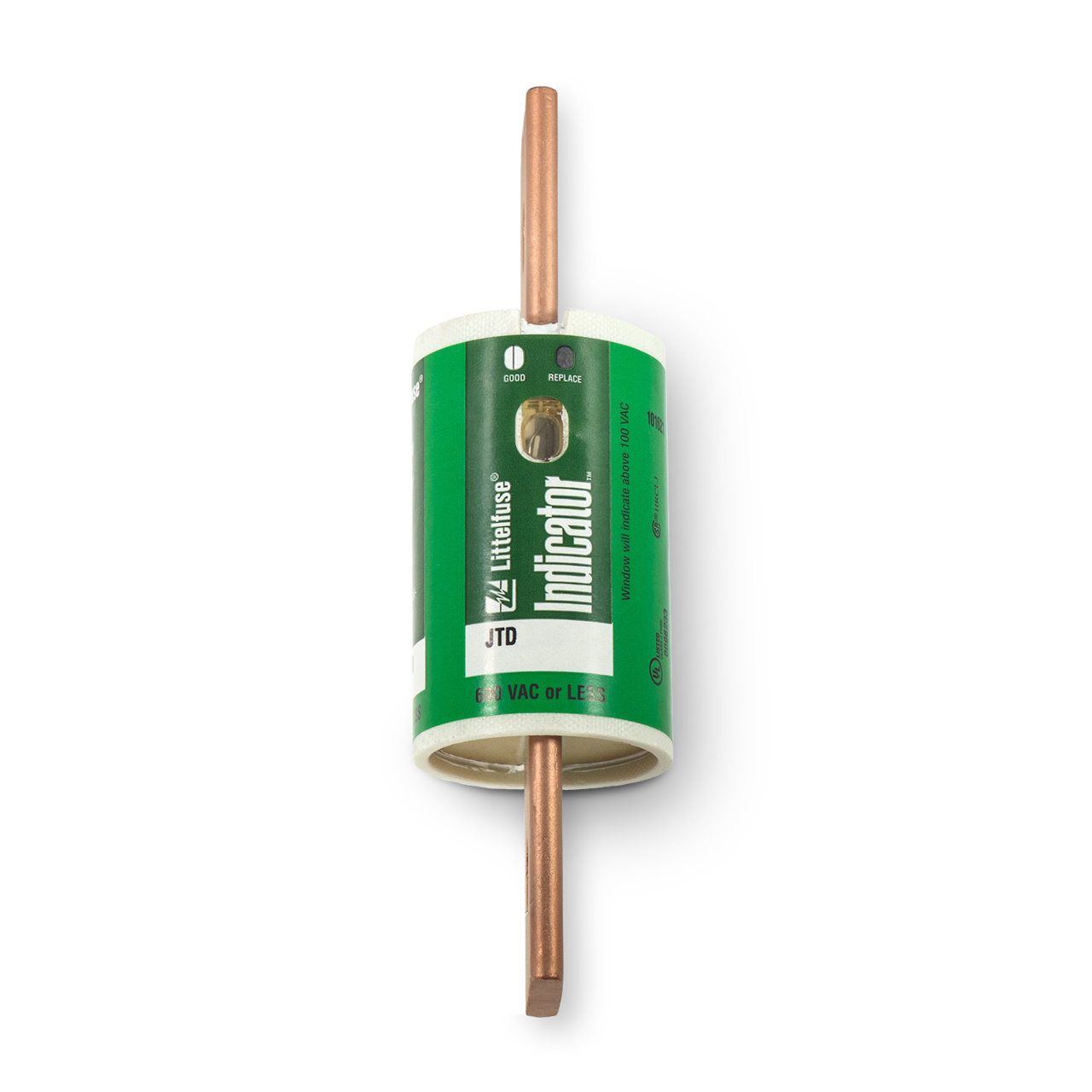 UL CLASS J TIME-DELAY FUSES WITH INDICATION 225 AMP