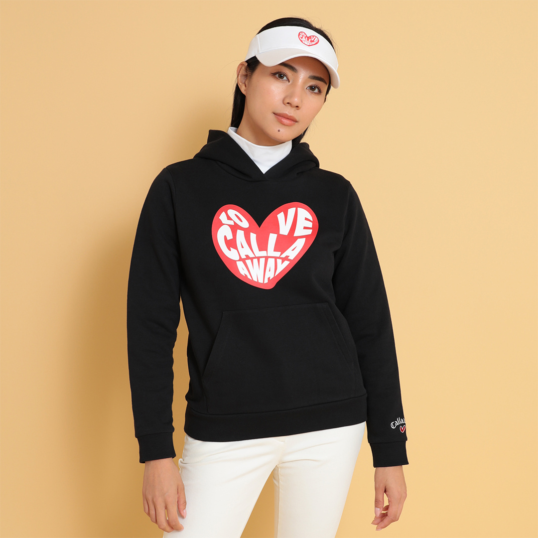 オンライン限定】ラブキャロウェイ 裏毛スウェットパーカー (WOMENS)