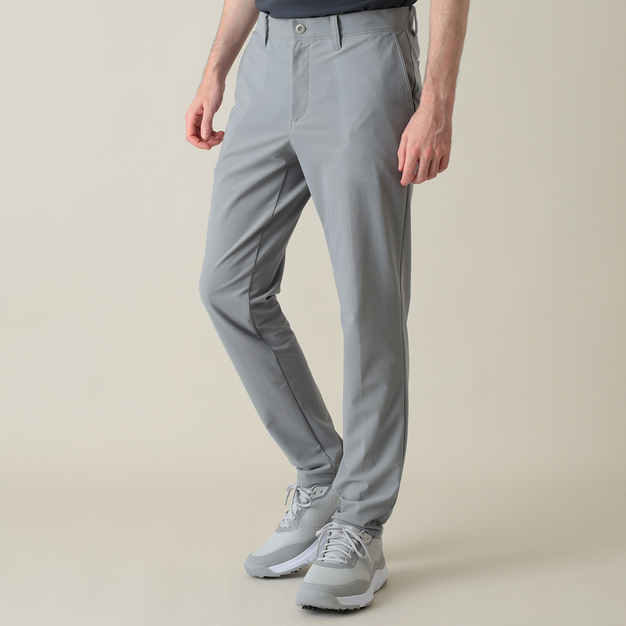 エアトール接触冷感ロングテーパードパンツ(MENS)