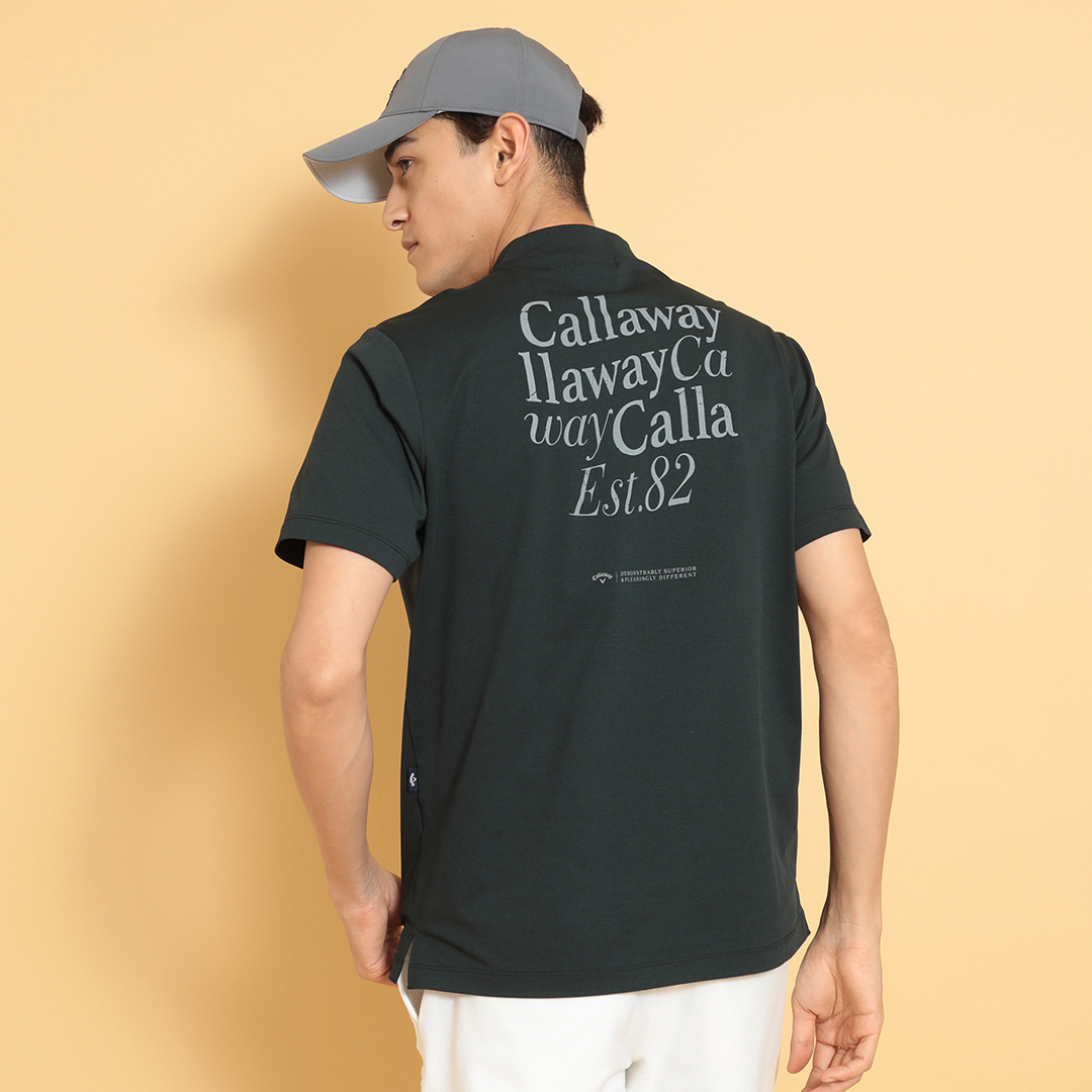 FIDES GOLF グレー モックネックMサイズ FIDES GOLF グレー モックネックMサイズ